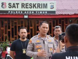 Polres Aceh Timur Gebuk Begundal Sindikat Curanmor Lintas Wilayah