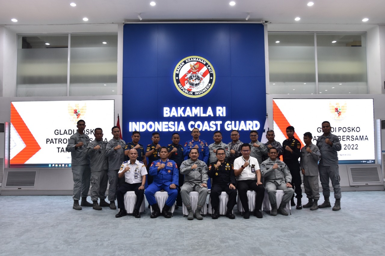 Bakamla RI Gelar Gladi Posko Persiapan Patroli Bersama