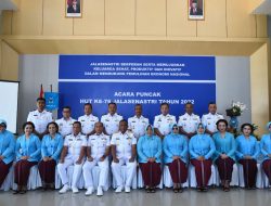 Komandan Lantamal XII Bersama Ketua Korcab XII DJA I Hadiri Acara HUT Ke-76 Jalasenastri