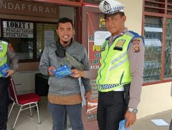 Himbauan Operasi Zebra 2022,Personil Polres Merangin Laksanakan dengan Humanis