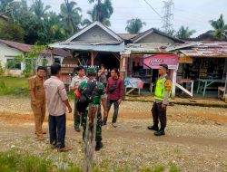 Polsek Tabir Mediasi Atas Kerusakan Ringan Salah Satu Atap Rumah Warga dan SD
