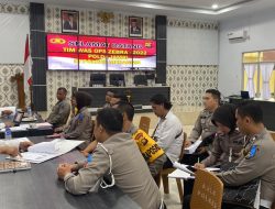 Pastikan Pelaksanaan Operasi Zebra berjalan dengan Maksimal,Polres Merangin Di Kunjungi Akbp. Hartono. SE dari Polda Jambi