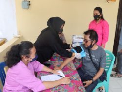 Gerai Vaksin Covid-19 Oleh Polres Merangin Dan Polsek Jajaran,Warga Antusias ikuti