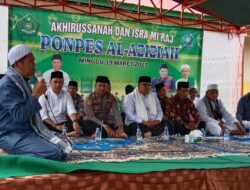 Kapolsek Muara Siau Hadiri kegiatan di Ponpes Akhirusannah dan peringatan Israq Mi’raj Nabi Muhammad SAW tahun 2023.