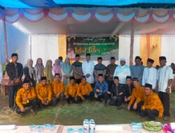 Polsek Muara Siau Dampingi Camat dan Anggita DPRD Merangin pada kegiatan Festival Nyalang Hari raya idul Fitri.