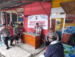 Curhat Jum’at Polsek Bangko,Edukasi Warga Pelaku Jasa Transportasi di Terminal Desa Jurusan Jangkat