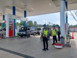 Samapta Polres Merangin Laksanakan Patroli Rutin di tempat Sarana Umum