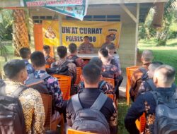 Kapolres Tebo Akbp Fitria Mega M.Psi.Psi Diwakili Kasat Binmas Akp Sutikno Jum,at Curhat Di Kantin Ibu Rika Samping Polres Tebo