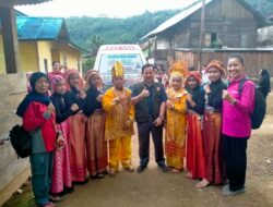 Polsek Jangkat, laksanakan Program Kemenkes RI yakni Pelayanan Kesehatan Bergerak ( PKB )