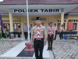 Kapolsek Tabir, Persiapkan Kontingen Saka Bhayangkara Polsek Tabir mengikuiti Raimuna Nasional