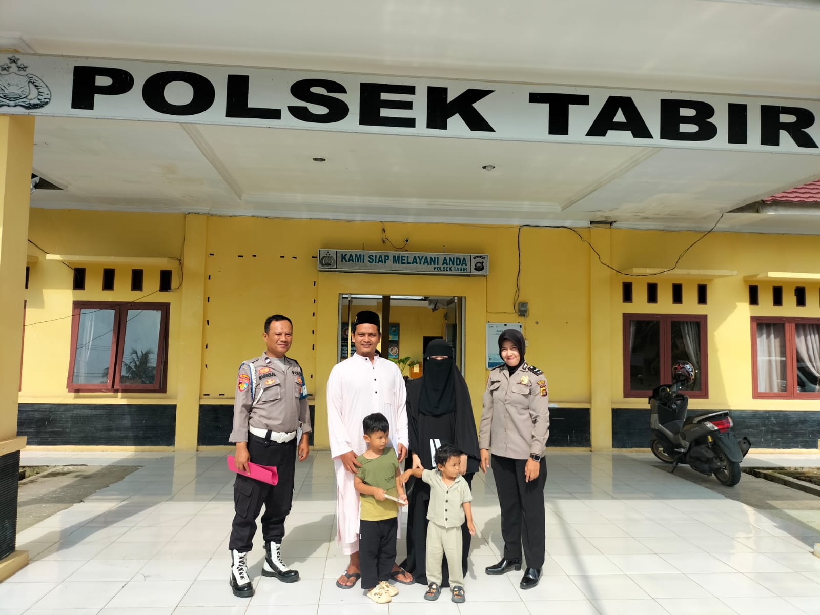 Kapolsek Tabir Apresiasi Warga memperhatikan Balita dan Anak