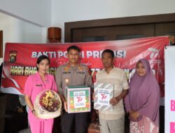Akp. Tony Hidayat. SE. Ucapkan Selamat Hari Bhayangkara ke – 77 pada Polres Merangin pada Kunjungan Anjangsana.