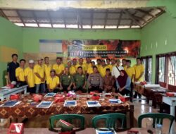Akp. Fatkur Rohman. SH.MH Kapolsek Batang Asai Selaku Narasumber Kesadaran Program Pengamanan Hutan.