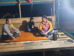 Dengan Siskamling,ciptakan Kamtibmas terjamin bersama Polri dan warga