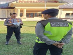 Samapta Siaga Ton Dalmas Inti . bersikap lah dengan bijaksana saat akan meninggalkan rumah di saat hari libur.