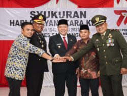 Acara Syukuran Peringatan Hari Bhayangkara ke 77 Tahun 2023 di Polres Sarolangun Berlangsung Sederhana