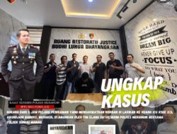 Pelaku Penikaman di Sungai Manau di Amankan Tim Elang Satreskrim Polres Merangin.