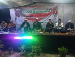 Polsek Pelawan Singkut Kerahkan Personilnya, Berikan Pengamanan Singkut Berselawat Bersama Habib Abdurrahman Fahmi Assegaf