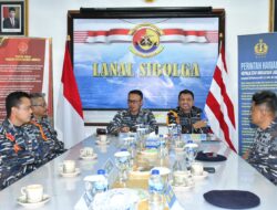 Untuk Mengasah Kesiapsiagaan dan Naluri Tempur, Prajurit Lanal Sibolga Laksanakan Uji Terampil Glagaspur Pangkalan Tingkat P1-P2