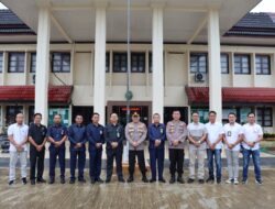 Hari Kedua Menjabat Sebagai Kapolres Merangin, AKBP Ruri Roberto Silaturahmi Ke Kantor Pengadilan Negeri Bangko Dan Pengadilan Agama.