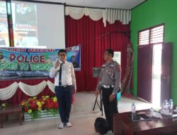 Akp. Bambang Soestyo. SH.MH. Kasat Lantas Polres Merangin ,Meminimalisir Resiko kecelakaan lalu lintas,Satlantas Laksanakan Himbauan Pintar berupa BINLUH di Lembaga Pendidikan.