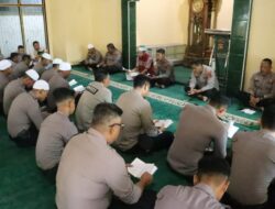 Akp. Yul Brinners. SH. BINROHTAL RUTIN di Polres Merangin,Membentuk Karakter Personil Polri menjadi lebih Humanis.