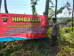 Kapolsek Tabir, Beragam Usaha di Laksanakan Guna Hentikan Aktivitas Ilegal di Sekitar SUTT