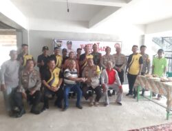 AKBP. Imam Rachman. S.IK Jumat Curhat, Silaturahmi Bersama Masyarakat Desa Rantau Tenang