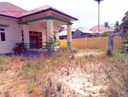 Terpantau :  Gedung Rawat Inap Dan Aula Puskesmas Langsa Timur Dipenuhi Rumput Semak Belukar