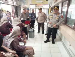 Akbp. Ruri Roberto. SH. S.IK., M.M. M.tr. SOU. Kapolres Merangin melalui Kunjungi Kantor Bersama SAMSAT.