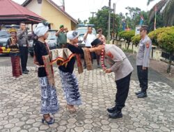 AKBP. Ruri Roberto. SH. S.IK., M.M. M.tr. SOU Lantik Saka Bhayangkara Polsek Tabir