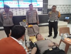 Satlantas Polres Merangin Laksanakan DONOR DARAH Dalam Rangka HUT Satlantas ke – 68 tahun 2023