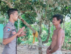 Laksanakan Dialog Aktif pada Warga Suku Anak Dalam. Iptu.Adha Fristanto. SH.MH Apresiasi giat Personilnya