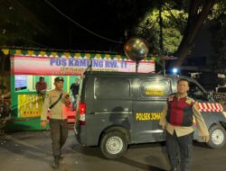 Menjaga Keamanan dan Kenyamanan, Polsek Johar Baru Lakukan Patroli Cipta Kondisi
