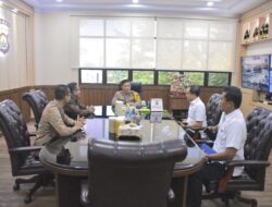 Kapolda Jambi, Irjen Pol. Rusdi Hartono menerima silaturahmi perwakilan Bank Indonesia (BI) Provinsi Jambi,