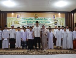 Polres Sarolangun Gelar Buka Puasa Bersama Santri Ponpes Al – Hidayah Sekaligus Peringati Nuzulul Qur’an 