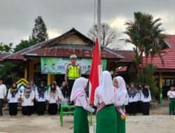 Kasat Lantas, Terapkan Tertib di Jalan Raya bersama MTS-N 01 Sarolangun