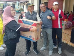 Jangcik Senam Minggu Sehat Bersama OPD dan Ratusan Mayarakat diimeriahkan Pembagian Doorprize dari Sabang Raya Motor
