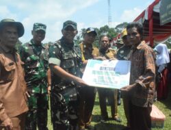Tim Wasev Mabesad Kunjungi Lokasi TMMD ke 122 Kodim 0420 Sarko