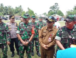 TMMD ke-122 Dikunjungi ASOPS KASAD Setelah Berlangsung 22 Hari di Desa Bedeng Rejo Kecamatan Bangko Barat