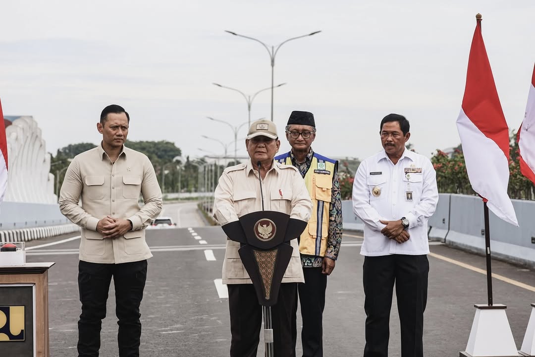 Presiden Prabowo Resmikan Flyover Madukoro dan Hadiri Apel Kasatwil Polri 2024 di Semarang