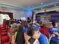 Dihadapan Para Ibu, WBP Lapas Rangkasbitung Unjuk Kreasi