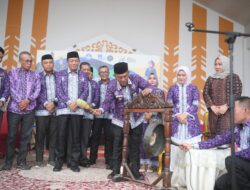 Sebanyak 66 Stand Meriahkan Pameran Pembangunan dibuka Pj Bupati Jangcik Mohza di Halaman Kantor Bupati Merangin