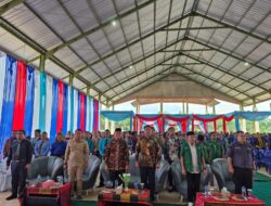 TNI Bersinergi dengan PGI Sarolangun, Pabung Kodim 0420/Sarko Hadiri Pelantikan Pengurus Baru.
