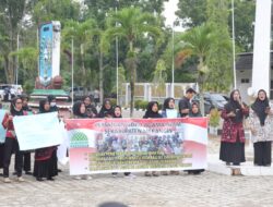 Polres Merangin Kawal Aksi Damai Persatuan Guru Honorer Agama Islam Sekabupaten Merangin