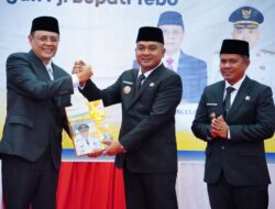 Serah Terima Jabatan Bupati Dan Wakil Bupati Tebo  Masa Jabatan 2025 – 2030