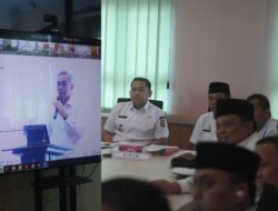 Bupati H M Syukur Ikuti Peluncuran (IPKD) MCP 2025 secara Zoom Meeting dari Ruang AMC BPKAD Merangin