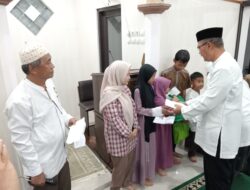 DKM Masjid Darussalam Plumbon Gelar Acara Baksos Dan Penandatanganan Batu Prasasti Pembangunan Rahab Masjid Darussalam.