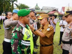 Wabup H A Khafid Apresiasi Apel Gelar Pasukan Ops Ketupat 2025 Pengamanan Idul Fitri 1446 H