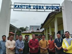 Komsos dengan Perangkat Desa agar, Silaturahmi Tetap Terjaga